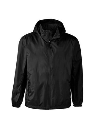 Plain black windbreaker mens new arrivals