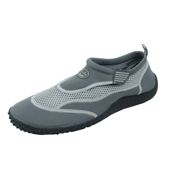 Men's Water Shoes Aqua Socks Slip on Hook & Loop