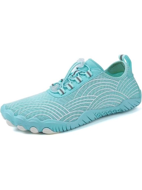 Men's Water Shoes Barefoot - Quick-Dry & Non-Slip, Wide Toe Box Zero Drop for Beach, Swim, Aqua Yoga & Outdoor Workouts