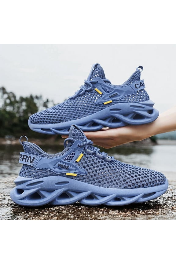 Men's Water Shoes: Fast Dry Swim Shoes for Men & Women, Anti-Slip Barefoot Shoes for Beach, Hiking, Diving