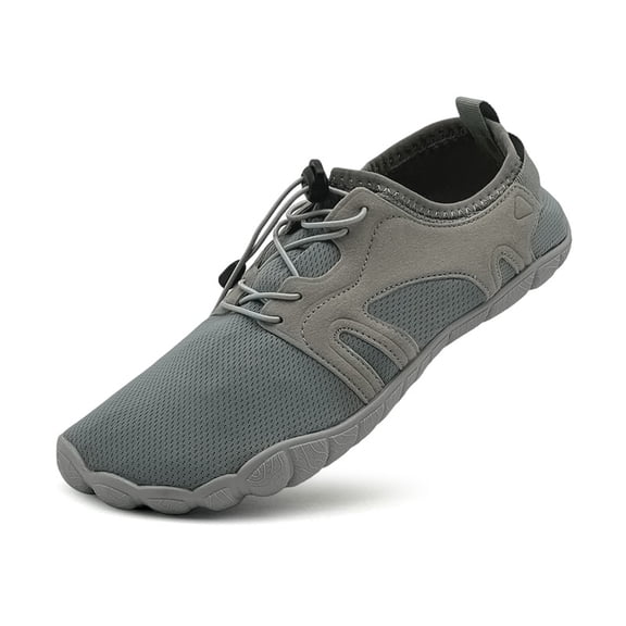 Men's Water Shoes Quick Dry Water Trainers Barefoot Summer Outdoor Breathable Walking Shoes Zero Drop Sneakers&nbsp;Yoga Surfing Exercise Sports Swim Shoes Pool Beach Party Gray
