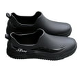 thumbnail image 1 of Men's Waterproof Chef Shoes, Non-Slip Safety Work Shoes for Kitchen Catering, Oil Resistant Anti-Fatigue Professional Footwear for Restaurant Hospitality, 1 of 7