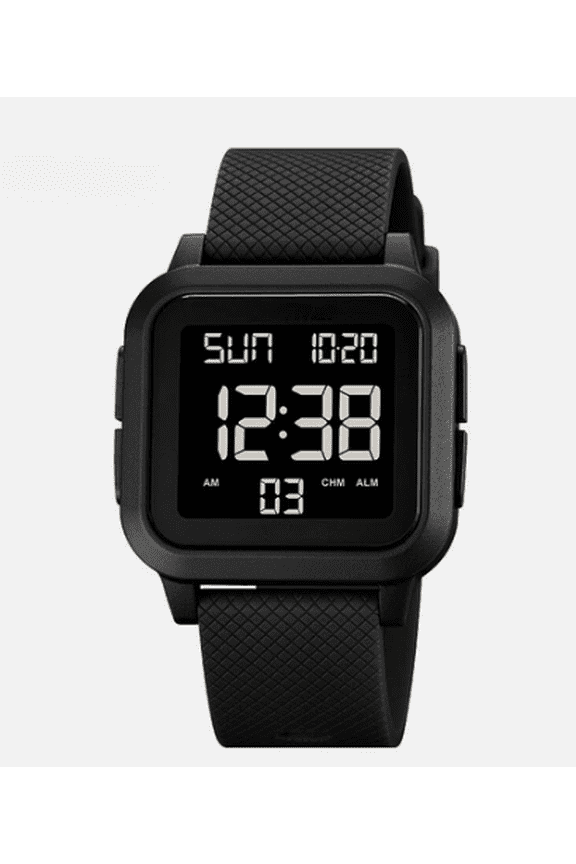 Mens Waterproof Digital Sports Watch, Military Tactical Wristwatch with LED Backlight