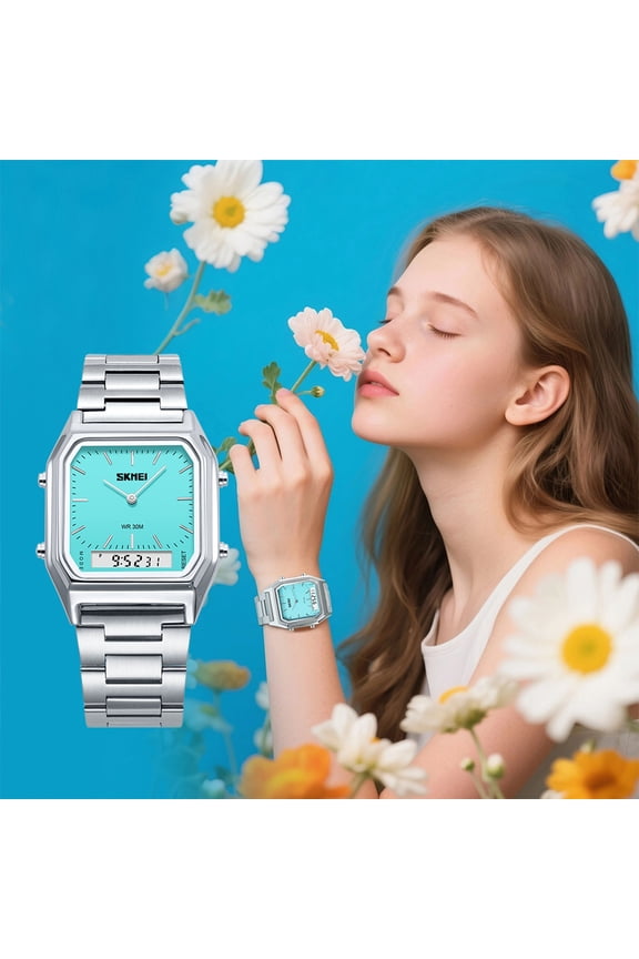 Men's Waterproof Digital Sports Watch with Luminous Display, Stopwatch Alarm, Rugged Outdoor Watch for Hiking Camping Running Swimming