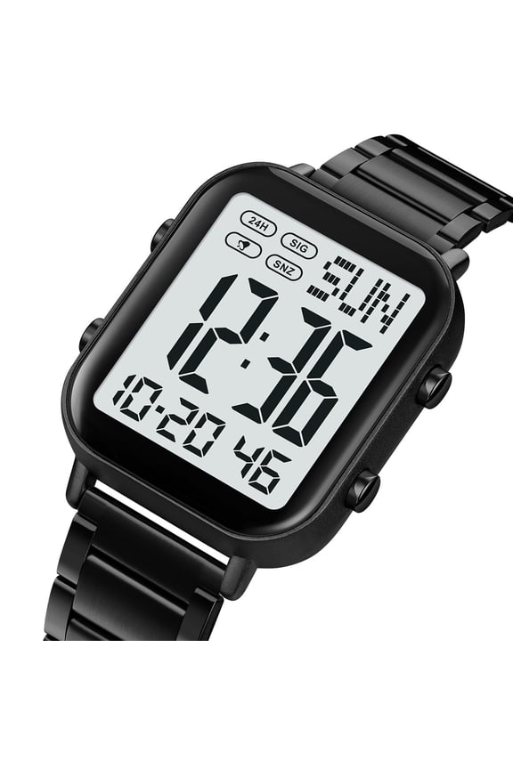 Men's Waterproof Digital Watch | Outdoor Sports Watch with Luminous Display | Multi-Functional Sports Wrist Watch