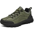 thumbnail image 1 of Men's Waterproof Hiking Boots Lightweight Breathable Outdoor Ankle Boots Trekking Hiking Shoes, 1 of 10