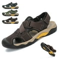 thumbnail image 1 of Men's Waterproof Hiking Sandals Closed Toe Water Sandals Athletic Sport Sandals for Summer Outdoor Beach Wading Boat, 1 of 5