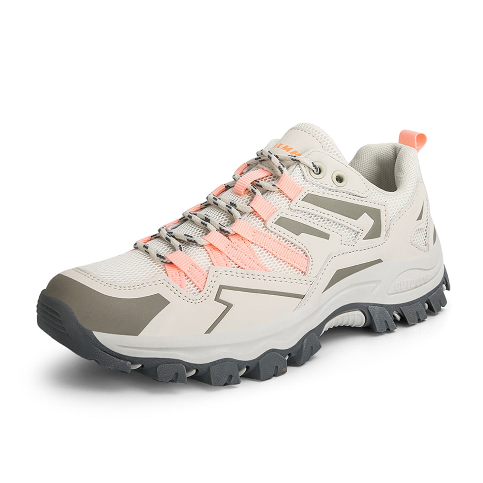 Men's Waterproof Hiking Shoes Lightweight Breathable Walking Shoes for Women Anti Slip Outdoor Trekking Trails Camping Shoes