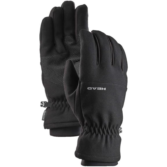 Heads Men's Waterproof Hybrid Gloves - Black XL