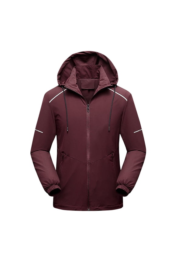 Men's Waterproof Jacket Full Zip Windproof Lightweight Jackets Outdoor Softshell Ski Tactical Coat,Running Climbing Fishing Snowboarding Windbreak Outwear Insulated Outing Overcoat