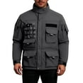 thumbnail image 1 of Men's Waterproof Outdoor Jacket, Black, Size L, 1 of 3