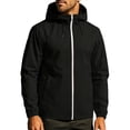 thumbnail image 1 of Men's Waterproof Rain Jacket Outdoor Raincoat Shell Jacket Breathable Jacket for Travel or Daily Wear, 1 of 5