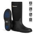 thumbnail image 1 of GIEESHIELD Rubber Boots for Men And Women,Waterproof Insulated Hunting & Work Boots with Steel Shank, Durable Anti-Slip Outdoor Boots for Farming, Gardening, Fishing, Mud Working(Black, Next G2 Camo), 1 of 8