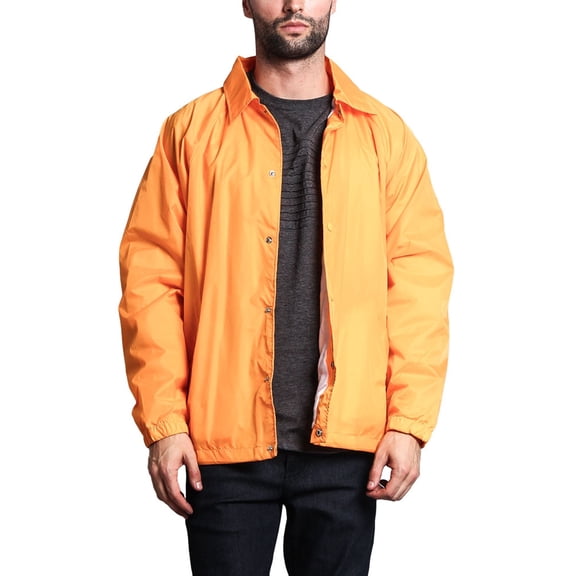 Men's Waterproof Windbreaker Jacket VOS - Gold - Large