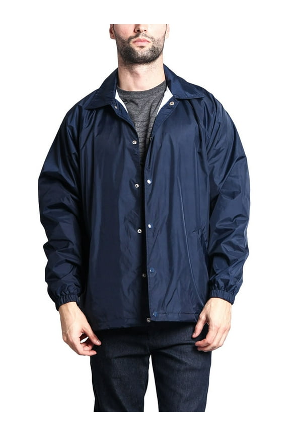 Men's Waterproof Windbreaker Jacket VOS - Navy - Medium