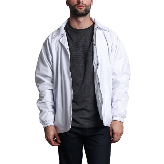 Men's Waterproof Windbreaker Jacket VOS - White - Small