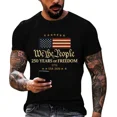 thumbnail image 1 of Men's We the People 250 Years of Freedom T-Shirt Retro Patriotic American Flag 1776 USA 2026 Graphic Tee Vintage Style Short Sleeve Cotton Apparel, 1 of 6