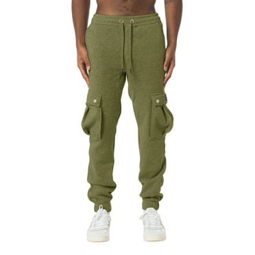 Men's WeSC Men's Fleece Slim Utility Cargo Joggers, Sizes S-2XL