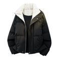 Men's Wear Resistant Quilted Jacket Winter Coat Ripstop Fabric ...