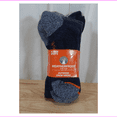 thumbnail image 1 of Men's Weatherproof Wool Blend All Purpose Outdoor Crew Socks 4 Pack (6-12)/Grey, 1 of 2