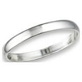 thumbnail image 1 of Men's Wedding Band 2.5mm Ring .925 Sterling Silver Jewelry Female Male Unisex Size 8, 1 of 4
