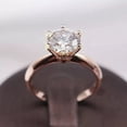 thumbnail image 1 of Men's Wedding Pinky Band Ring 2.10Ct Round Cut Simulated Diamond 14K White Gold Plated, 1 of 4