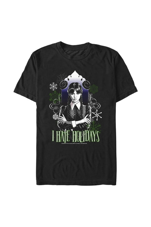 Men's Wednesday I Hate Holidays Graphic T-Shirt