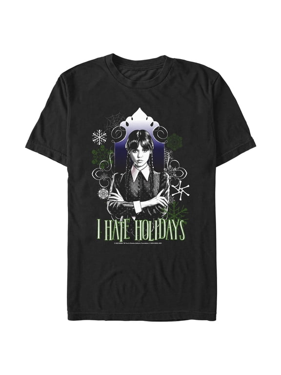 Men's Wednesday I Hate Holidays Graphic T-Shirt