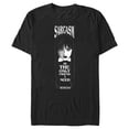 thumbnail image 1 of Men's Wednesday Sarcasm is the Only Friend I Need Graphic Tee Black Large, 1 of 5
