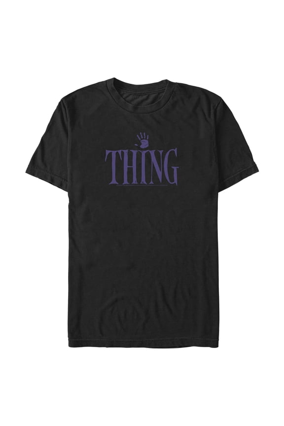 Men's Wednesday Thing Logo Graphic Tee Black 3X Large