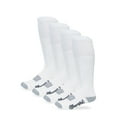 thumbnail image 1 of Men's Wellington Smooth Toe Cushion Boot Crew Mid Calf Socks 4 Pack, 1 of 2