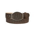 thumbnail image 1 of Men’s Western Belt El General Imitation Python - Brown 45570, 1 of 3