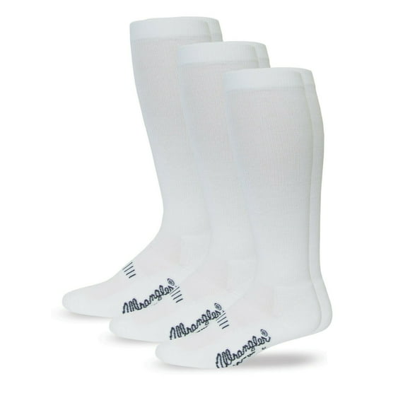Men's Western Boot Cushion Over the Calf Socks 3 Pack Socks