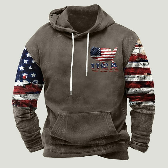 Men's Western Country Winter Hoodies,Mens Hoodies Pullover Lightweight Western Aztec Ethnic Hooded Sweatshrits Casual Slim Ethnic Print Graphic Hoodie