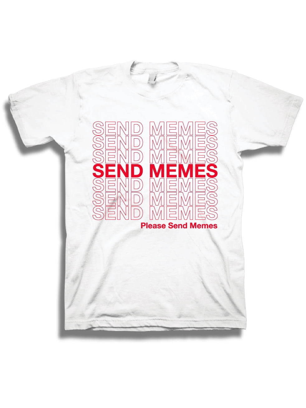 Rige pude praktisk Men's What Do You Meme "Send Memes" Short Sleeve Graphic T Shirt -  Walmart.com