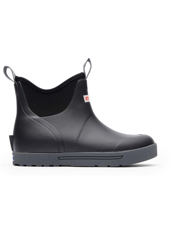 Men's Wheelhouse Ankle Deck Boot, Black, Size 10(M)