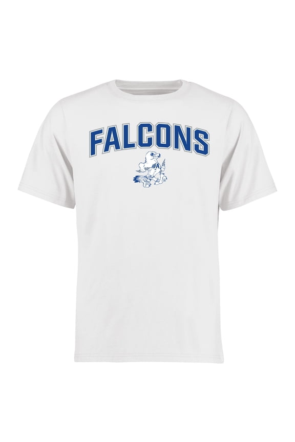 Men's White Air Force Falcons Proud Mascot T-Shirt