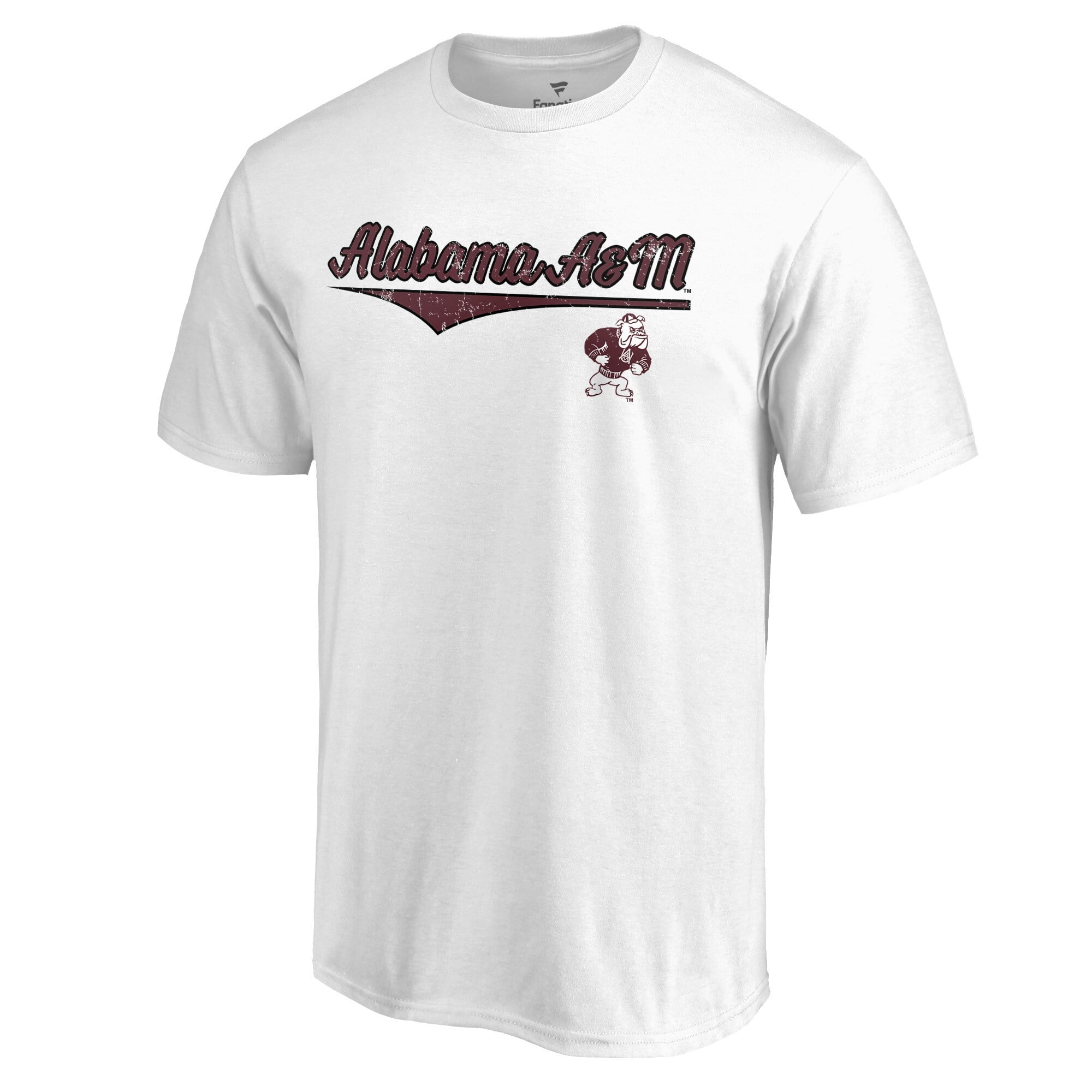 Men's White Alabama A&M Bulldogs American Classic T-Shirt - Walmart.com