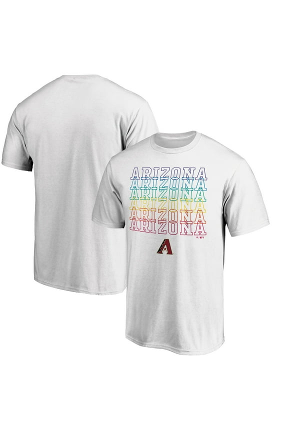 Men's White Arizona Diamondbacks City Pride T-Shirt