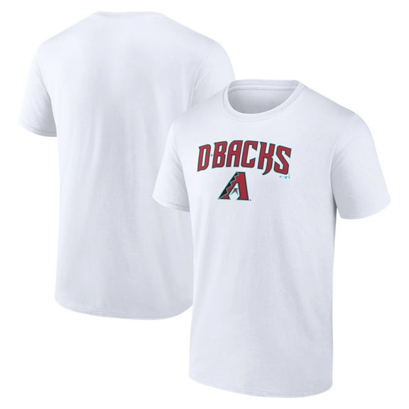 Men's White Arizona Diamondbacks Team Lockup T-Shirt