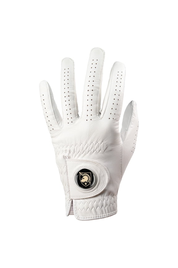 Men's White Army Black Knights Golf Glove