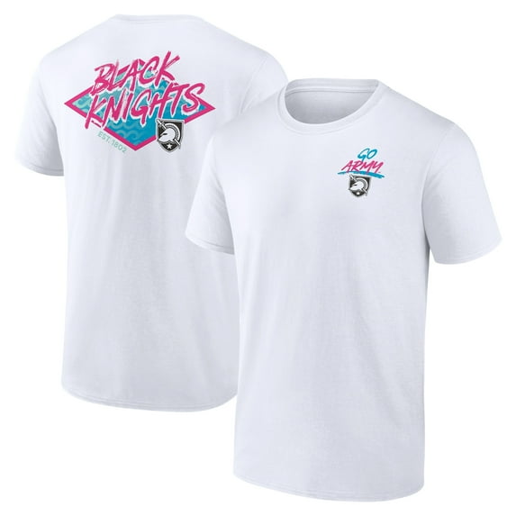 Men's White Army Black Knights Surf Break T-Shirt