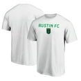 thumbnail image 1 of Men's White Austin FC Heart and Soul T-Shirt, 1 of 3