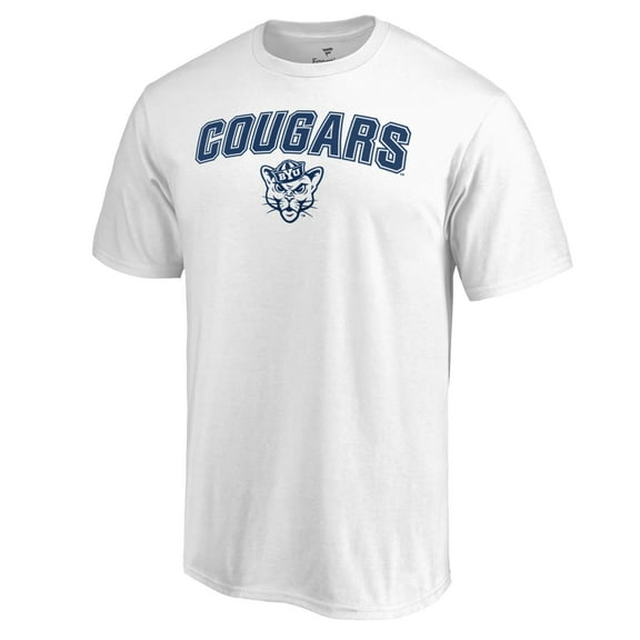 Men's White BYU Cougars Proud Mascot T-Shirt
