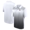 thumbnail image 1 of Men's Logo Athletic White Baltimore Ravens Sandlot Game Polo, 1 of 3