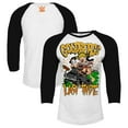 thumbnail image 1 of Men's White/Black Goldberg Last Ride Raglan 3/4-Sleeve T-Shirt, 1 of 3
