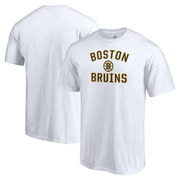 Men's White Boston Bruins Victory Arch T-Shirt