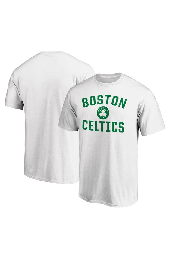 Men's  White Boston Celtics Victory Arch T-Shirt