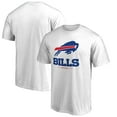 thumbnail image 1 of Men's White Buffalo Bills Team Lockup 2 T-Shirt, 1 of 3