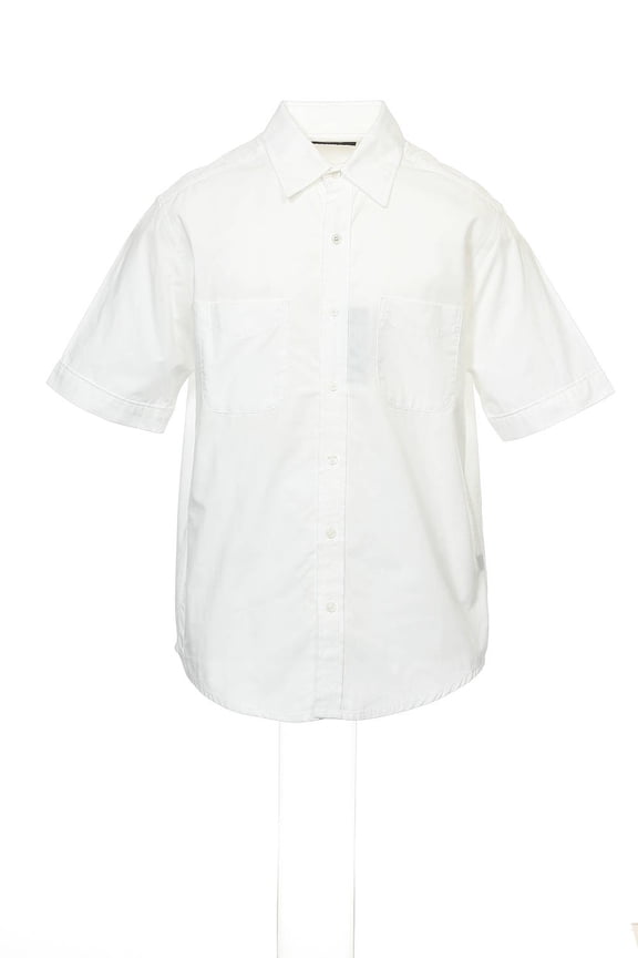 Men's White Button Down Shirt